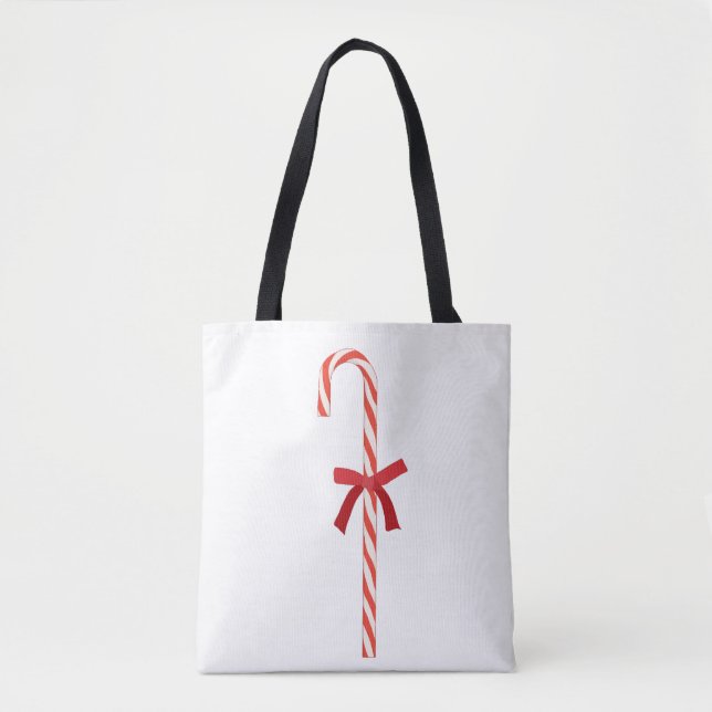 A Candy Cane Tote Bag (Front)