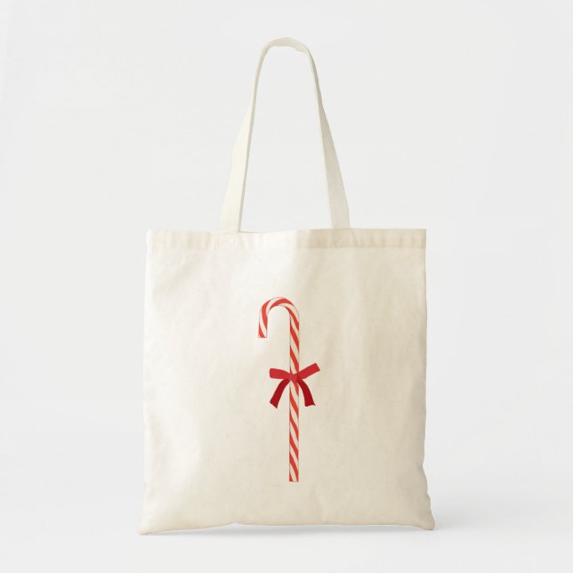 A Candy Cane Tote Bag (Front)