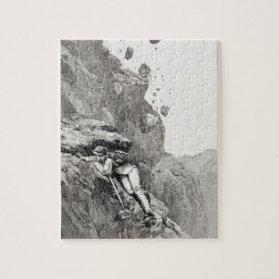 A Cannonade on the Matterhorn, 1862, from 'The Asc Jigsaw Puzzle