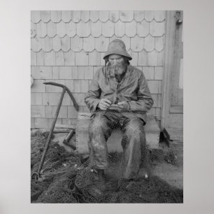 A Cape Ann Fisherman Poster