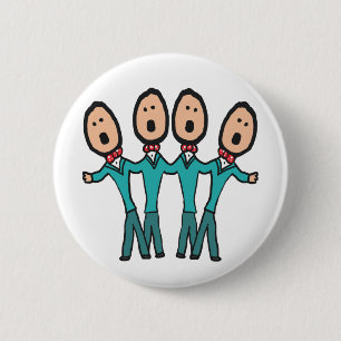 A Cappella 6 Cm Round Badge