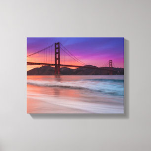 A capture of San Francisco's Golden Gate Bridge Canvas Print