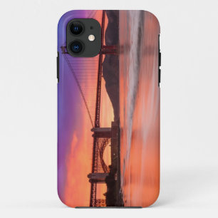 A capture of San Francisco's Golden Gate Bridge iPhone 11 Case
