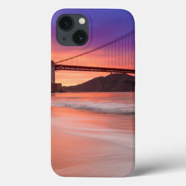 A capture of San Francisco's Golden Gate Bridge Case-Mate iPhone Case (Back)