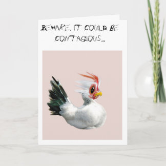A Card for Obsessed Chicken Friends