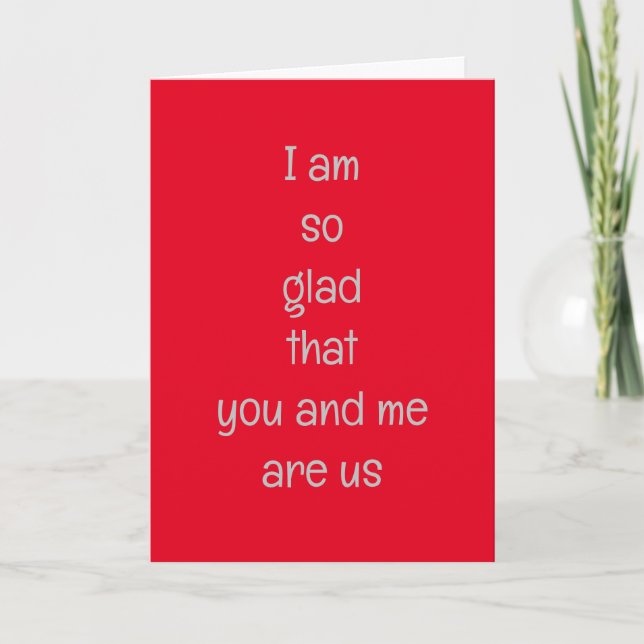 A CARD FOR THE LOVE OF MY LIFE AT CHRISTMAS (Front)