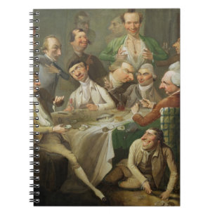 A Caricature Group, c.1776 (oil on canvas) Notebook