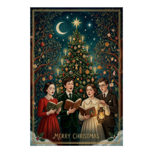 A Carol Beneath the Crescent Moon Poster