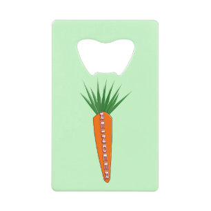 A Carrot for Christmas Reindeer Bottle Opener