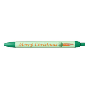 A Carrot for Christmas Reindeer Custom Pen