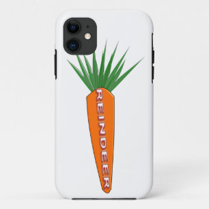 A Carrot for Christmas Reindeer iPhone Case