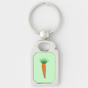 A Carrot for Christmas Reindeer Keychain