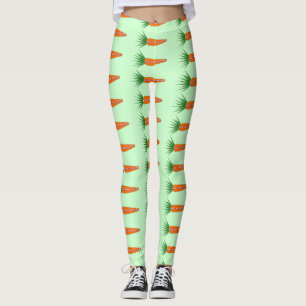 A Carrot for Christmas Reindeer Leggings