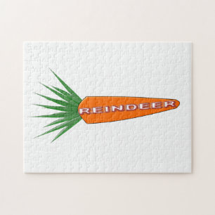A Carrot for Christmas Reindeer Puzzle