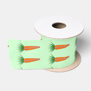 A Carrot for Christmas Reindeer Ribbon Satin Ribbon