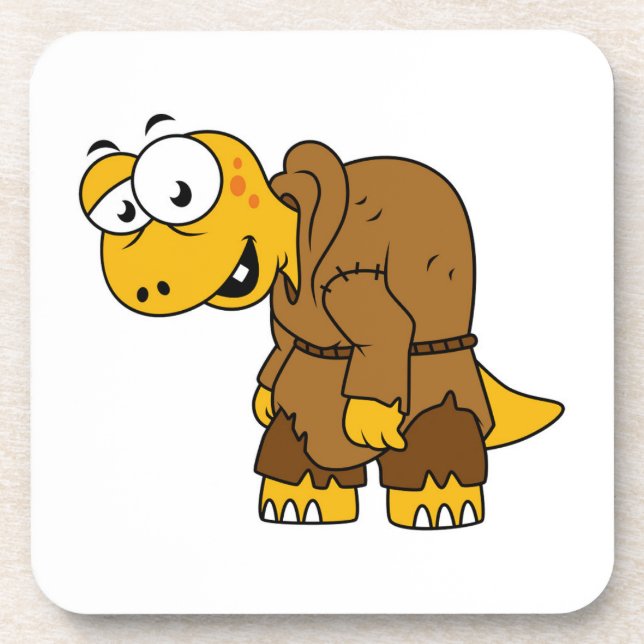 A Cartoon Dinosaur Hunchback. Coaster (Front)