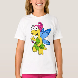 A Cartoon Fairysaur Dinosaur. T-Shirt