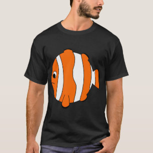 A cartoonish round clownfish kugli style I T-Shirt