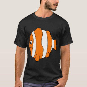 A cartoonish round clownfish kugli style VII T-Shirt