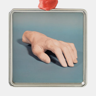 A cast of the hand of Frederic Chopin Metal Tree Decoration