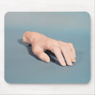 A cast of the hand of Frederic Chopin Mouse Mat