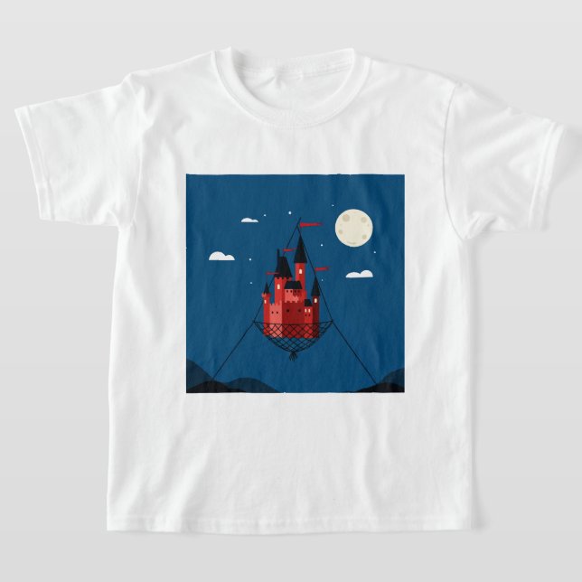 A castle between heaven and earth T-Shirt (Laydown)