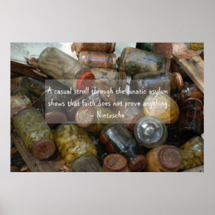 A casual stroll through the lunatic asylum shows poster