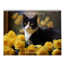 A Cat Calendar - By Catherine D. Marchand