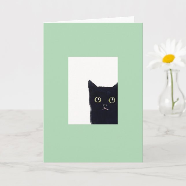 a cat in appearance card (Small Plant)