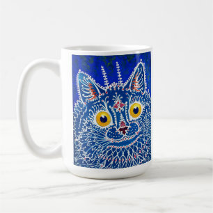 A cat in gothic style by Louis Wain  Coffee Mug