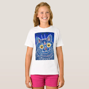 A cat in gothic style by Louis Wain T-Shirt