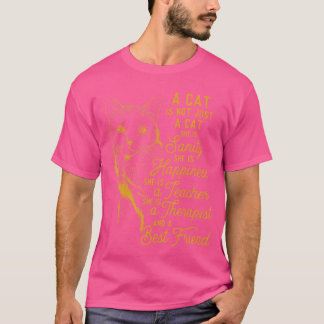 A Cat Is Not Just A Cat Cat Lover Cute Kitten girl T-Shirt