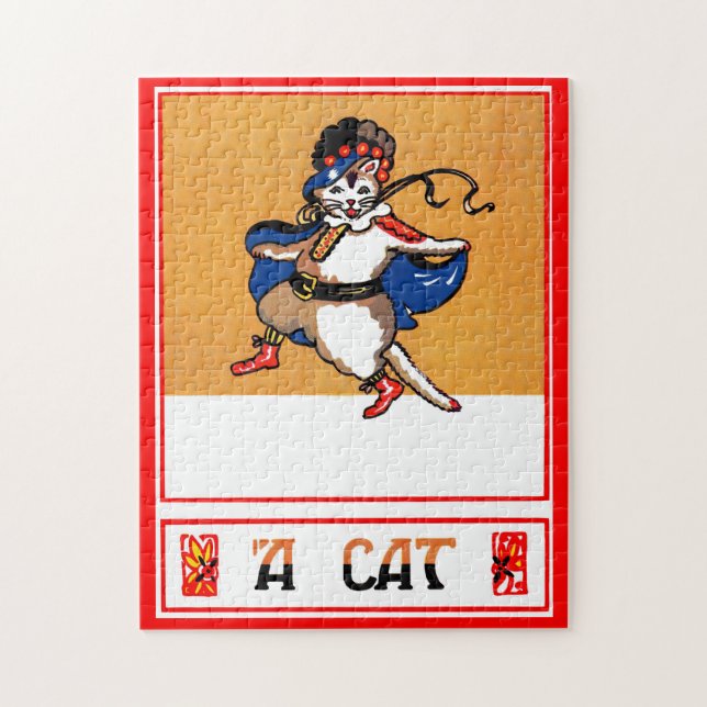 A Cat Jigsaw Puzzle (Vertical)