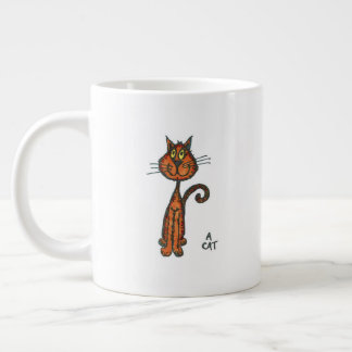 A Cat Large Coffee Mug