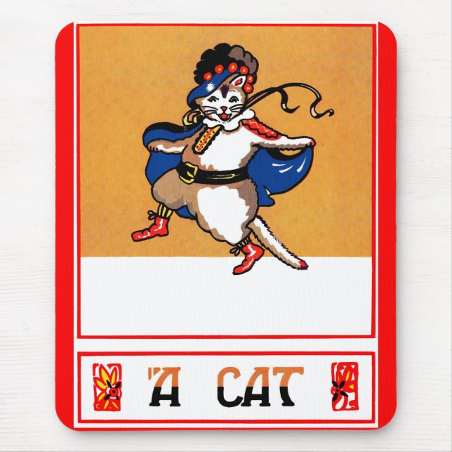 A Cat Mouse Mat (Front)