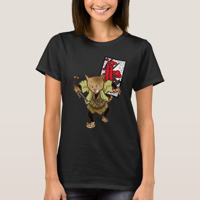 A Cat Pro Share Card T-Shirt (Front)