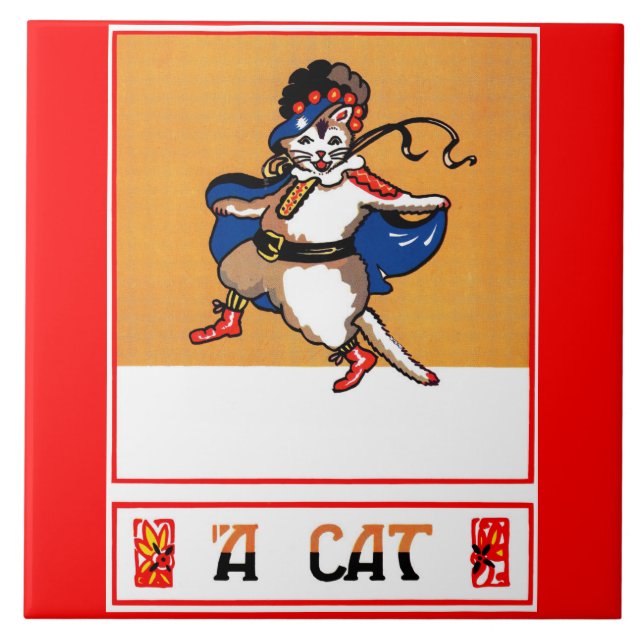 A Cat Tile (Front)