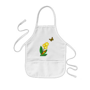 A Caterpillars Life Kids Apron