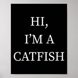a Catfish Halloween Costume Shirt Funny Last Poster