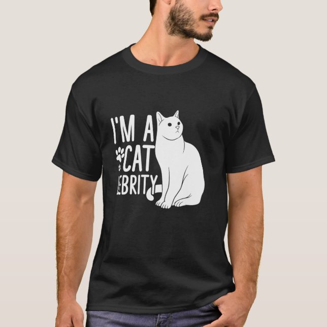 a Catlebrity Cat Mum T-Shirt (Front)