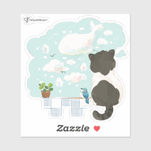 A Cat's Day - Daydream Cloud Gazing (Sheet)