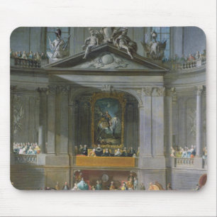 A Cavalcade in the Winter Riding School Mouse Mat