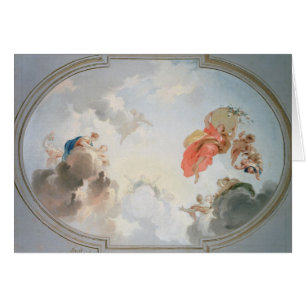A Ceiling Design depicting the Apotheosis of