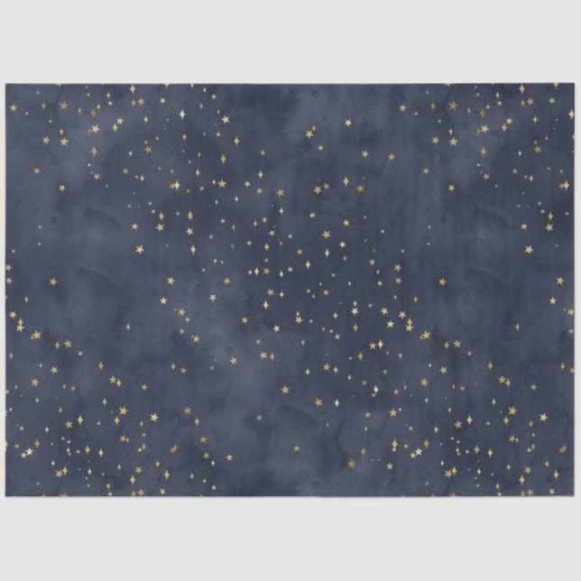 A Celestial Starry Night Series Design 16 Tissue Paper (Front)