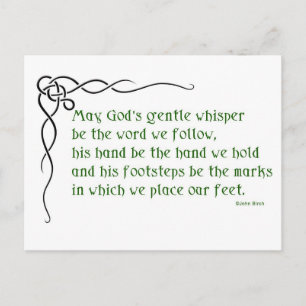 A Celtic Blessing Postcard