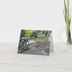 A CENTRAL PARK BRIDGE CARD