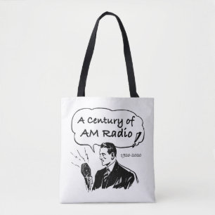 A Century of AM Radio Broadcasting Tote Bag
