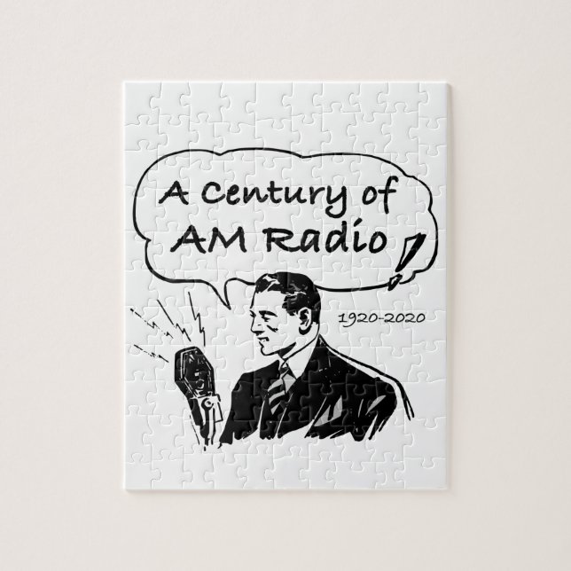 A Century of AM Radio Jigsaw Puzzle (Vertical)