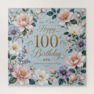 A Century of Blooming Grace Jigsaw Puzzle