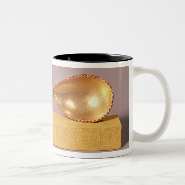 A ceremonial spoon Two-Tone coffee mug (Right)